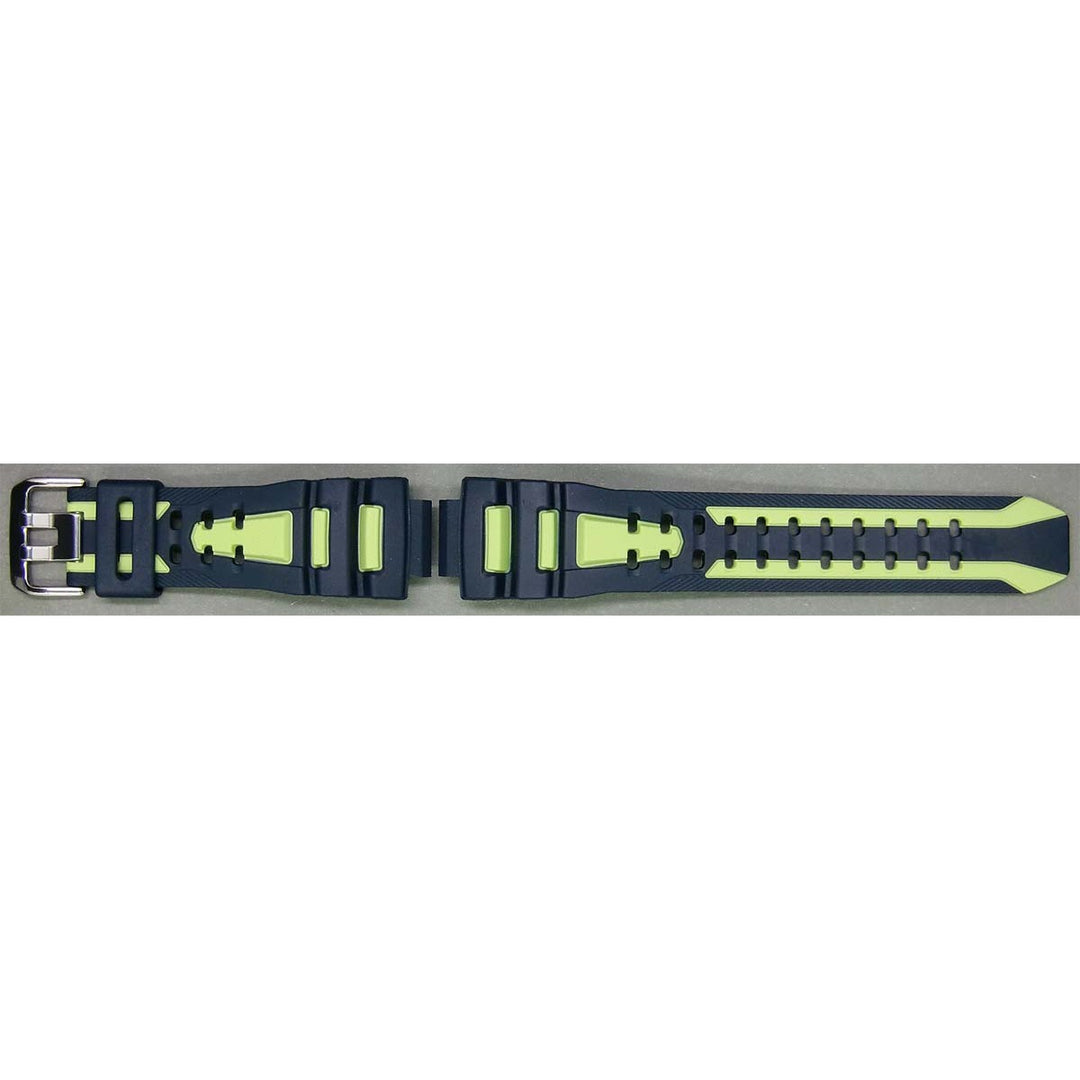 Genuine Casio replacement watch strap for G-7710C-3, black colour, part number 10288809