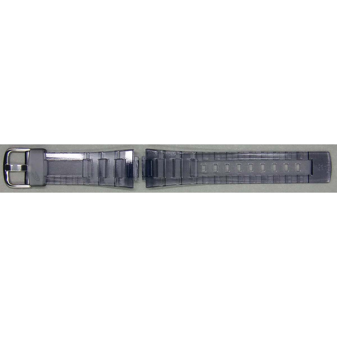 Genuine Casio replacement watch strap for BGA-114-8B, BG-3000-8C, BG-3000-8B, BG-3000-8(3248), BG-3000-8, clear colour, part number 10290528