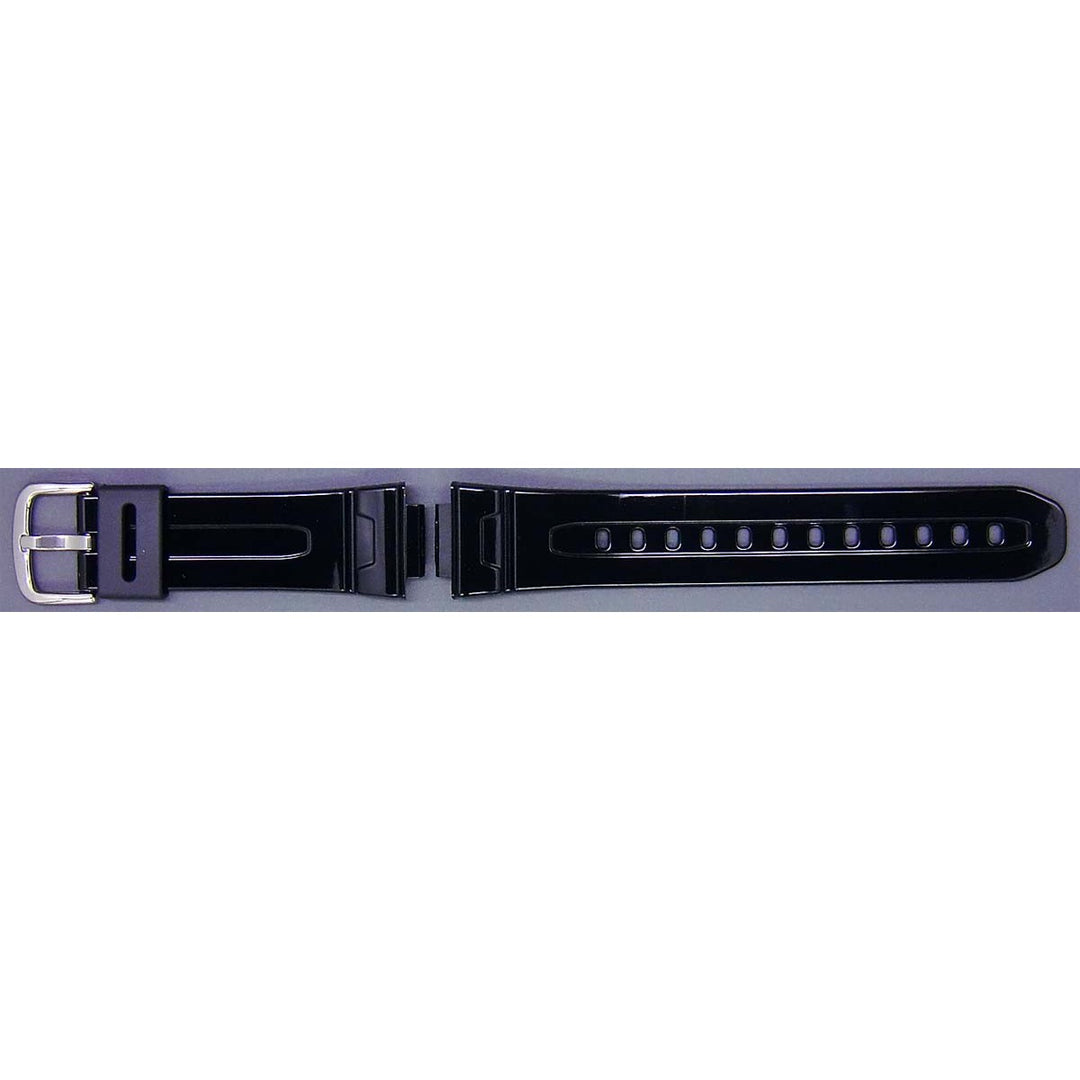 Genuine Casio replacement watch strap for BG-5601-1, black colour, part number 10303990