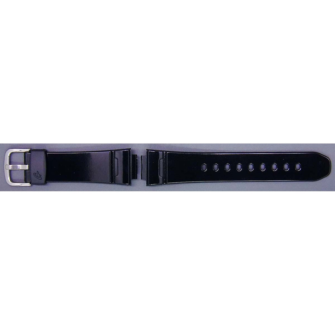 Genuine Casio replacement watch strap for BGA-107-1B, BGA-103-1B, BGA-100-1B, black colour, part number 10309270