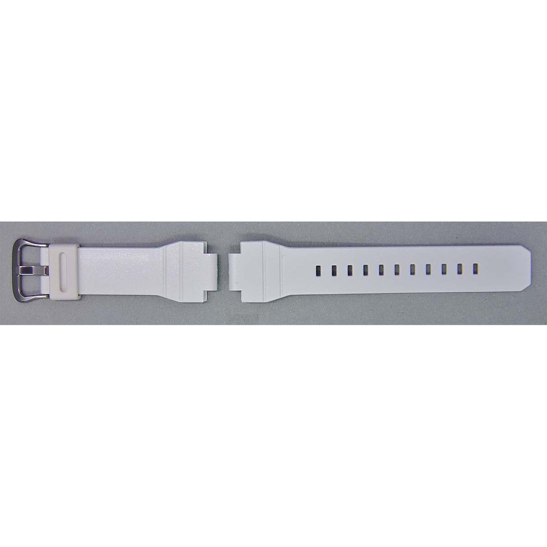 Genuine Casio replacement watch strap for G-7800P-7, white colour, part number 10311656