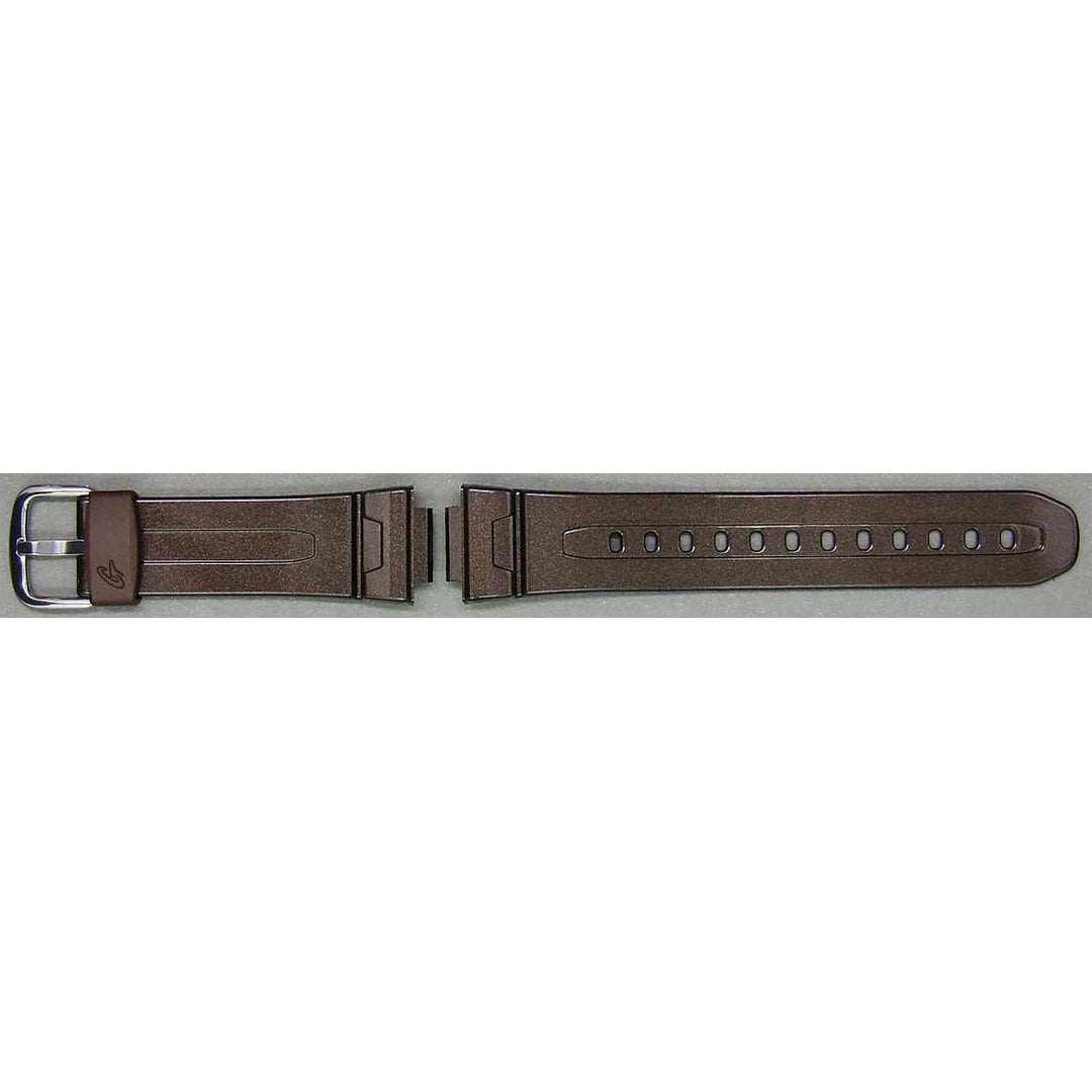 Genuine Casio replacement watch strap for BG-5604-5, brown colour, part number 10332063