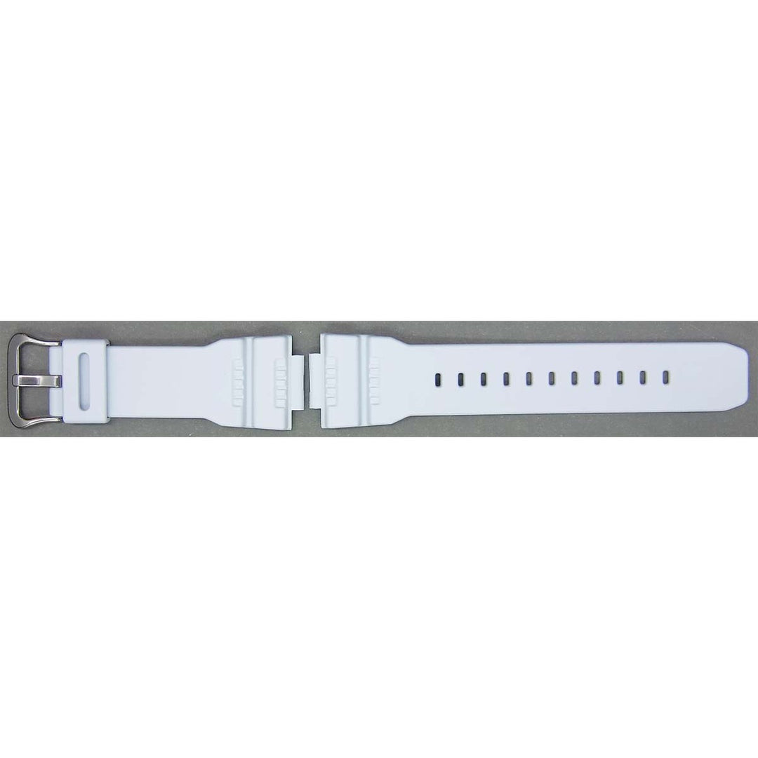 Genuine Casio replacement watch strap for G-7900A-7, white colour, part number 10332100