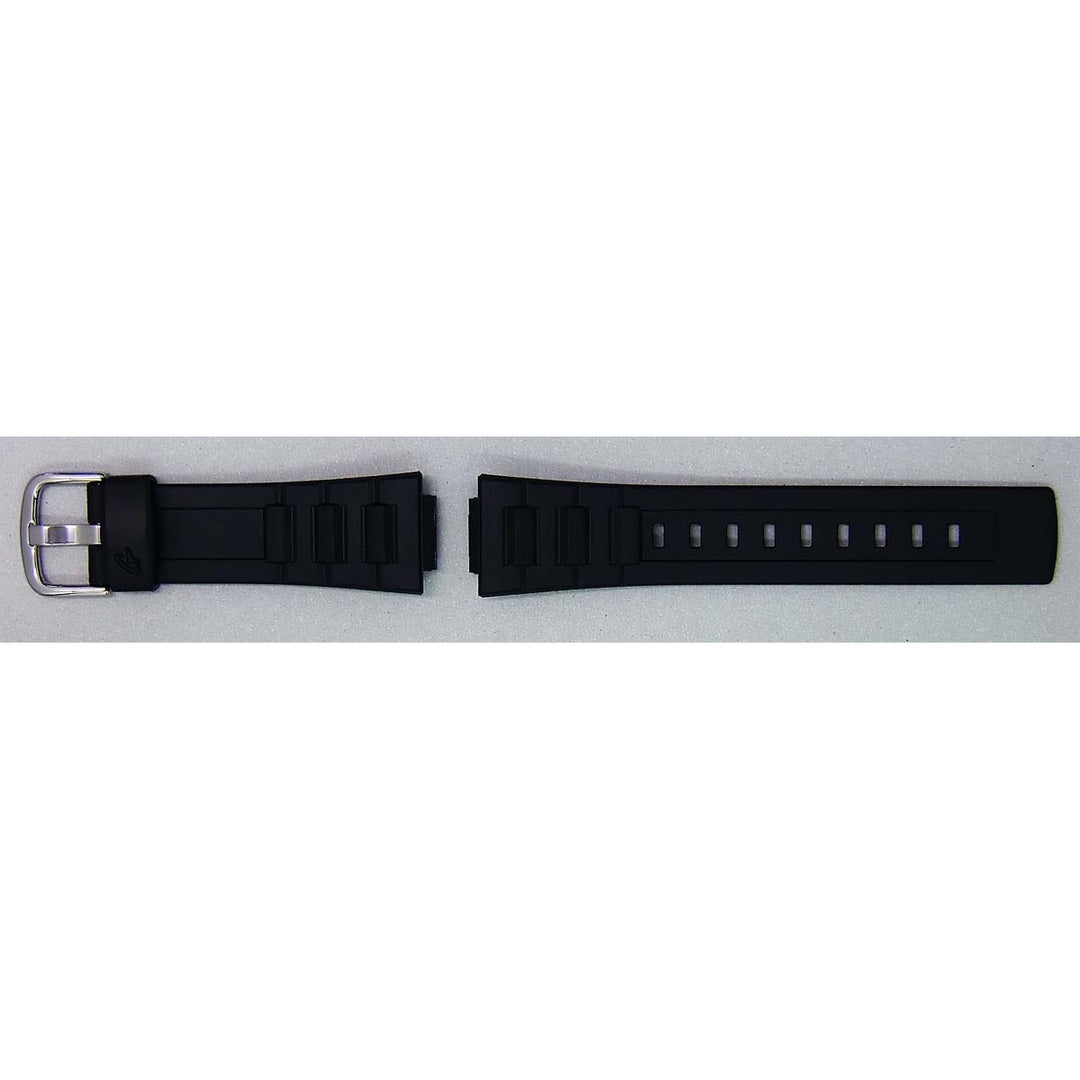 Genuine Casio replacement watch strap for BGA-110-1B, black colour, part number 10333980