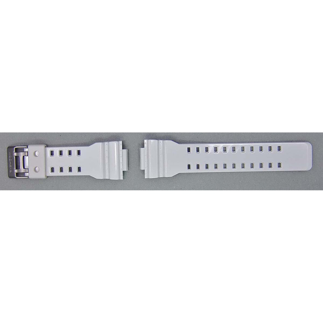 Genuine Casio replacement watch strap for GR-8900A-7, GA-100A-7A, G-8900A-7, white colour, part number 10347710