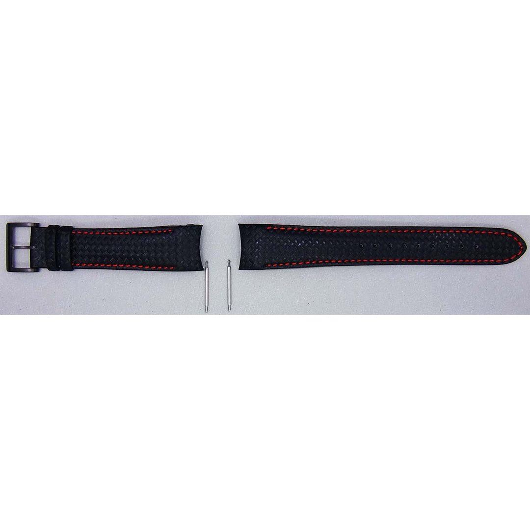 Genuine Casio replacement watch strap for EQW-M710L-1A, black colour, part number 10352757