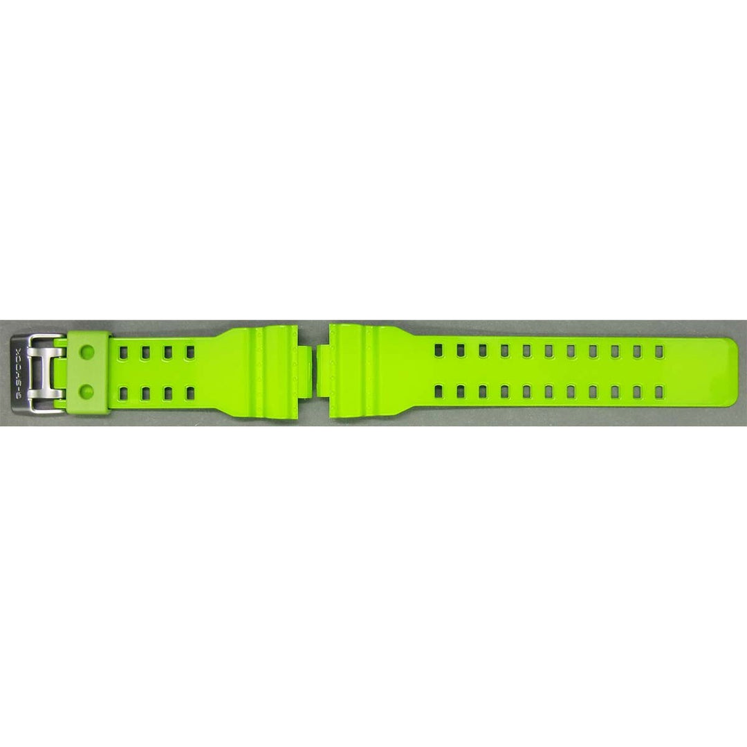 Genuine Casio replacement watch strap for GA-110B-3, green colour, part number 10355056