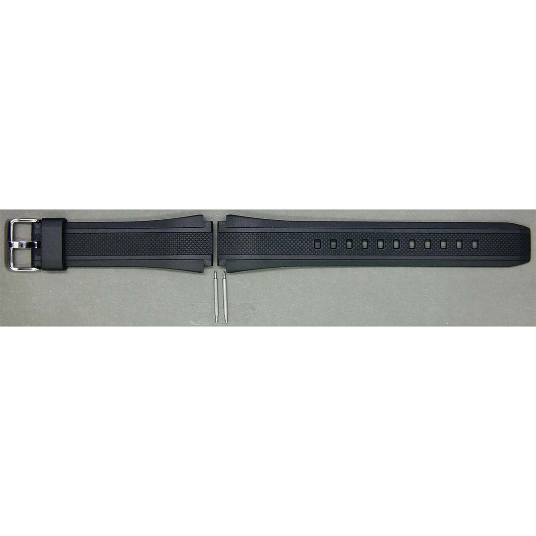 Genuine Casio replacement watch strap for EF-552PB-1A4V, EF-552PB-1A2V, EF-552-1AV, black colour, part number 10357533