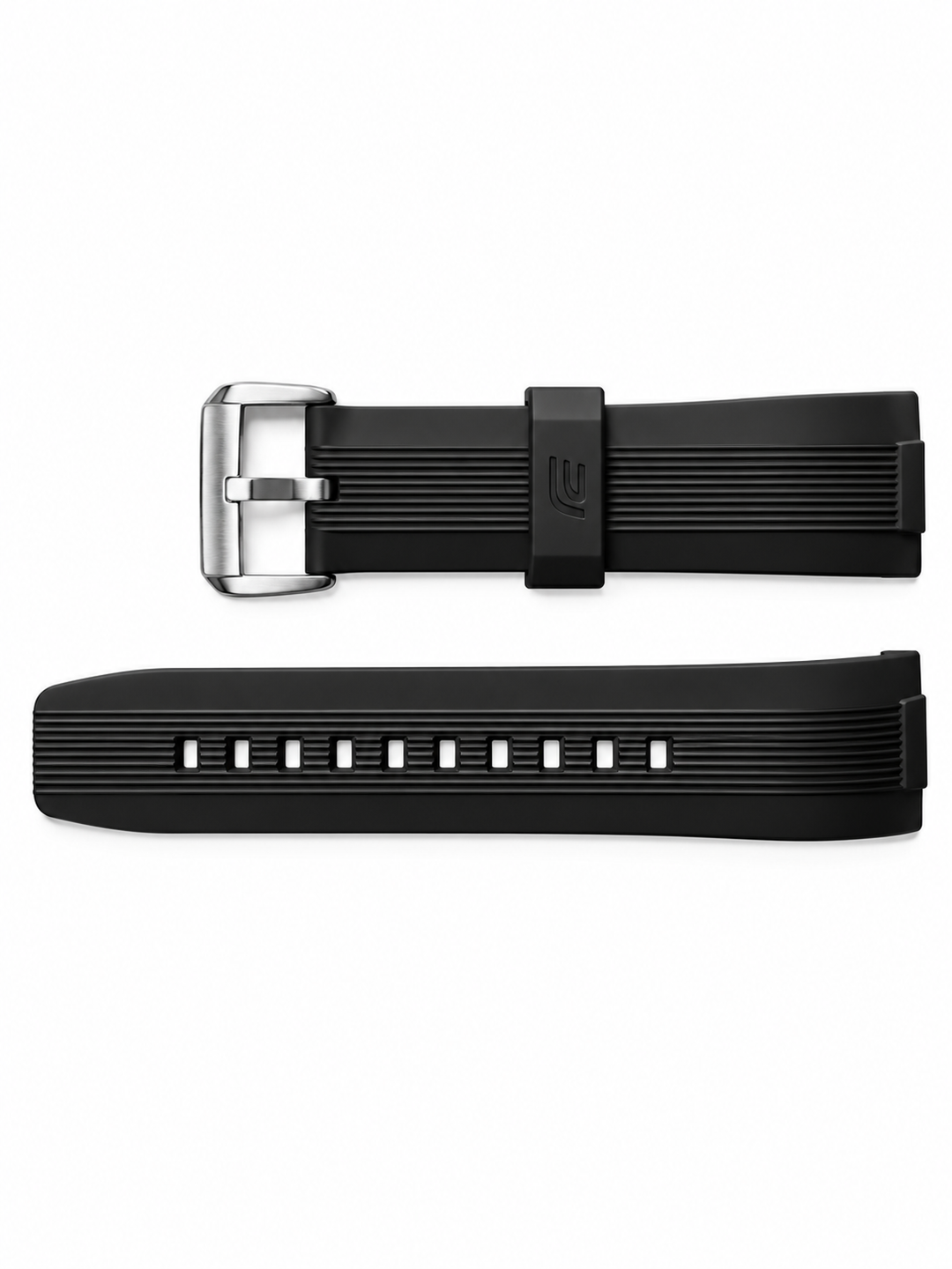 Genuine Casio replacement watch strap for ERA-300B-1AV, ERA-200B-1AV, EQW-M600C-1A, EQS-500C-1A2, EQS-500C-1A1, black colour, part number 10360106