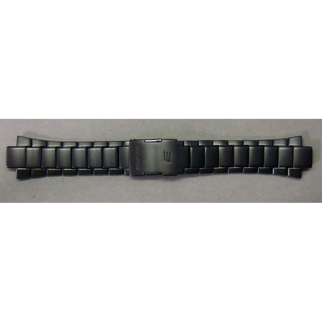 Genuine Casio replacement watch strap for EQW-M1100DC-1A2, EQW-M1100DC-1A1, EQW-A1000DC-1A, black colour, part number 10364839