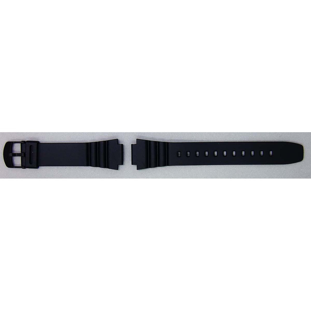 Genuine Casio replacement watch strap for W-214H-1AV, part number 10365955