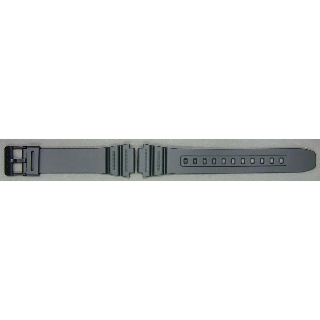 Genuine Casio replacement watch strap for F-108WH-3A, green colour, part number 10365962