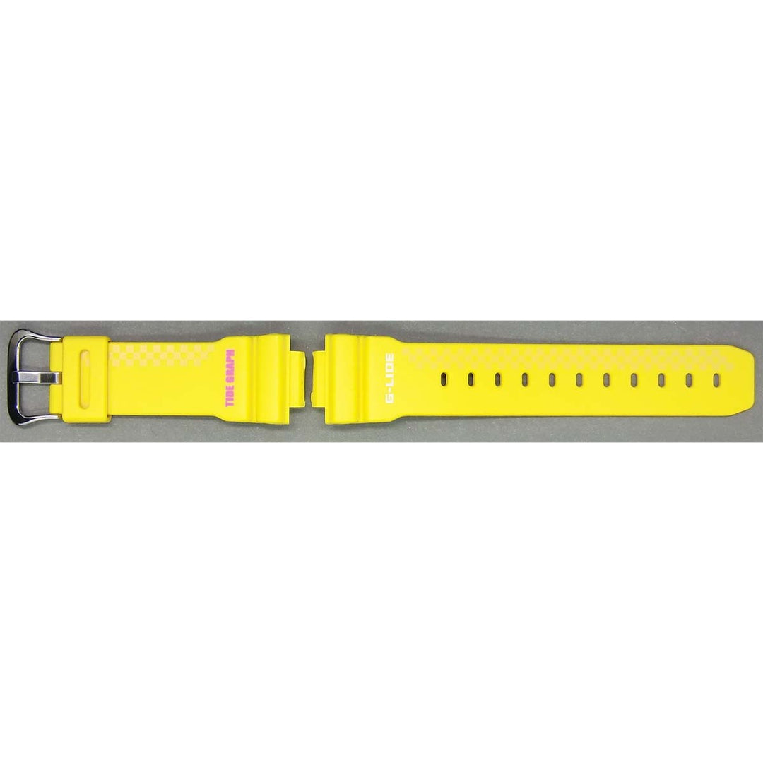 Genuine Casio replacement watch strap for GLX-6900A-9, part number 10389065