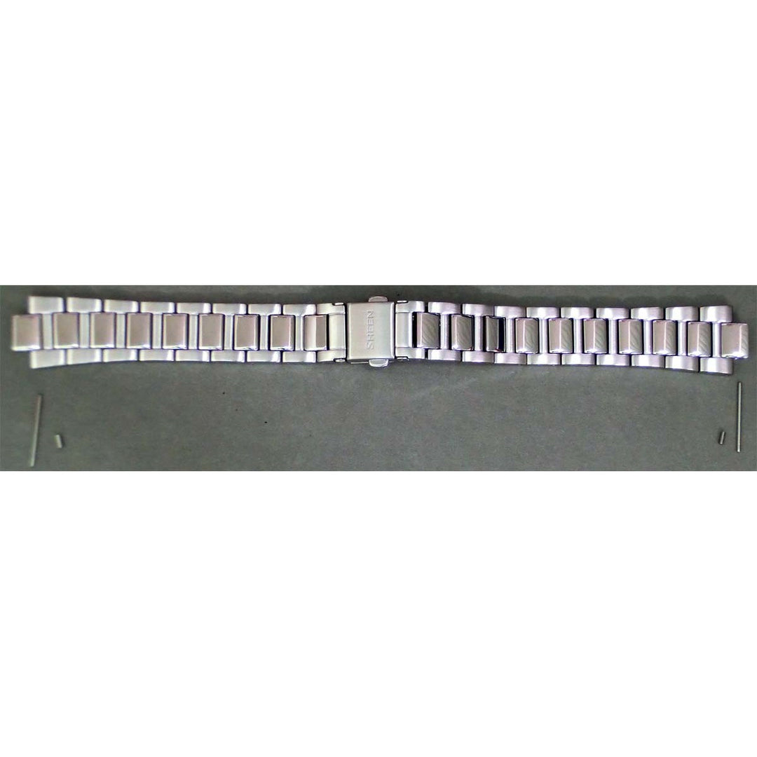 Genuine Casio replacement watch strap for SHE-4500D-7A, SHE-4500D-1A, part number 10399147