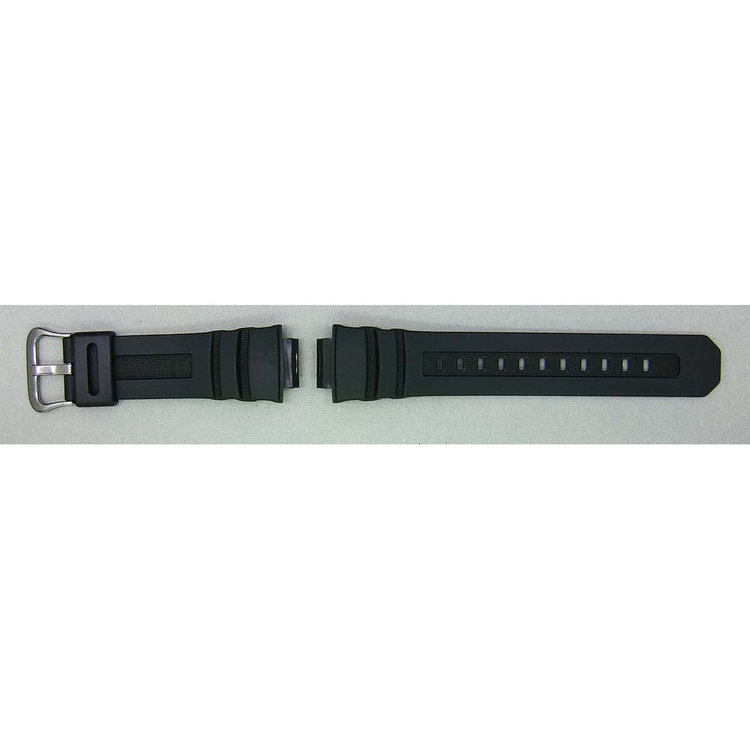 Genuine Casio replacement watch strap for AWG-M100A-3A, green colour, part number 10406073