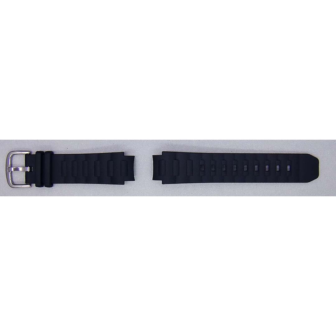 Genuine Casio replacement watch strap for BGA-151-1B, BGA-150-1B, black colour, part number 10408301
