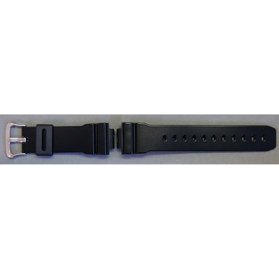 Genuine Casio replacement watch strap for GW-M5610LY-1, GW-M5610BA-1, GB-6900B-1B, DW-6900PL-1, DW-6900HM-1, black colour, part number 10410588