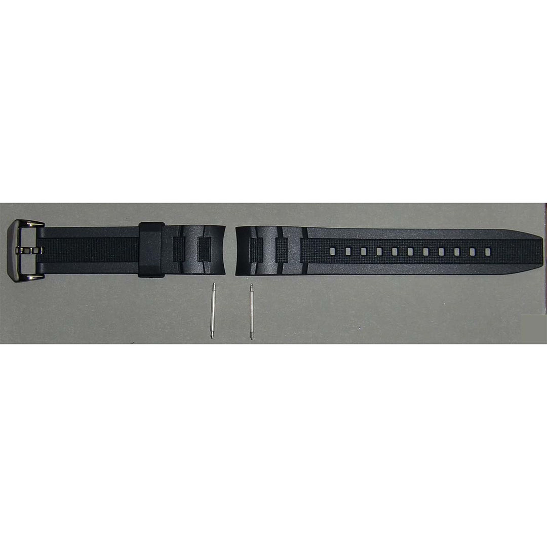 Genuine Casio replacement watch strap for EF-132PB-1A4V, EF-132PB-1A2V, black colour, part number 10411343