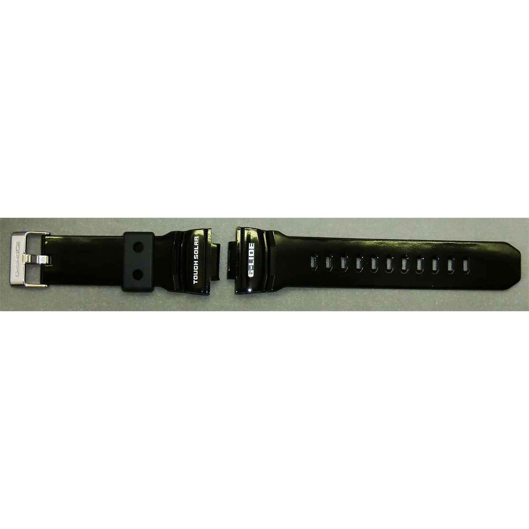 Genuine Casio replacement watch strap for GWX-8900B-7, part number 10414679
