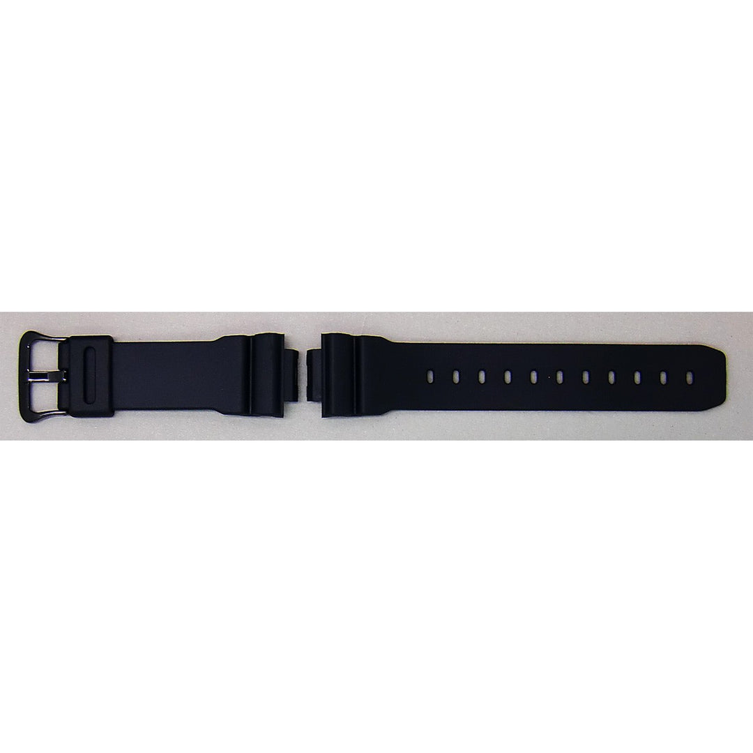 Genuine Casio replacement watch strap for GB-6900AA-1B, DW-6900BW-1, DW-6900BB-1, black colour, part number 10418515