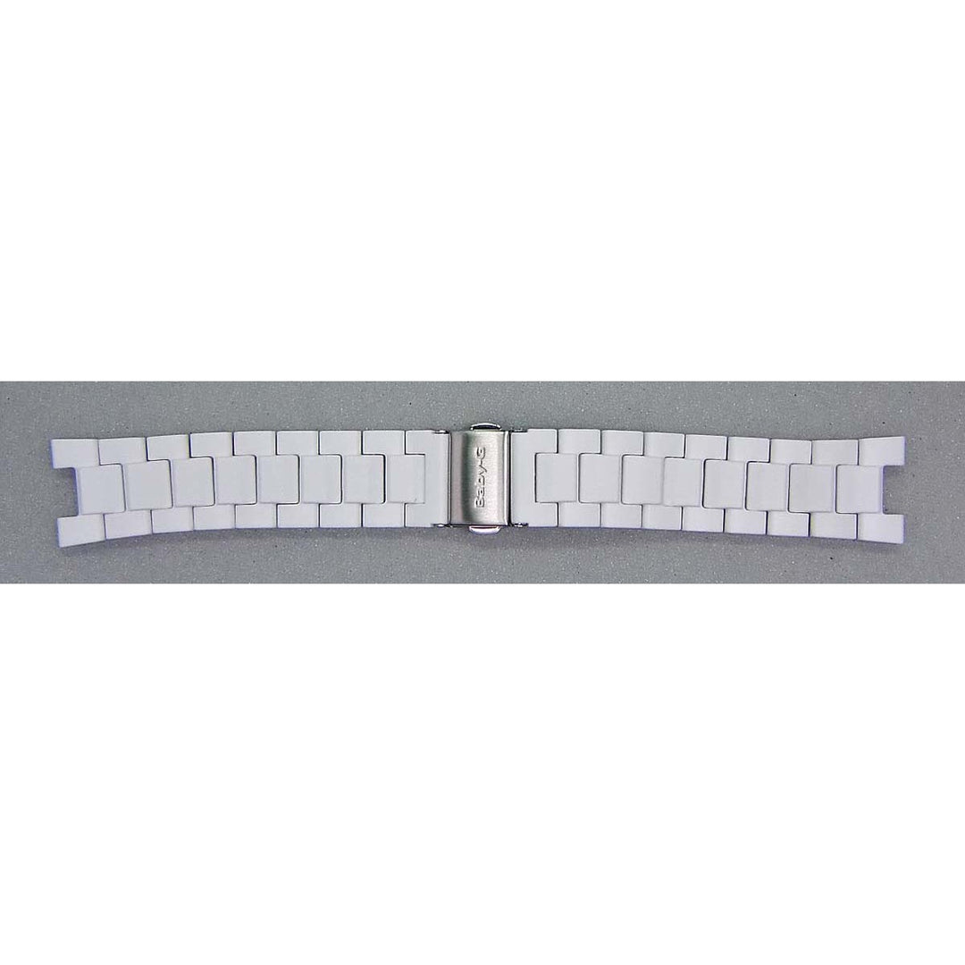 Genuine Casio replacement watch strap for BGA-300-7A1, white colour, part number 10431096