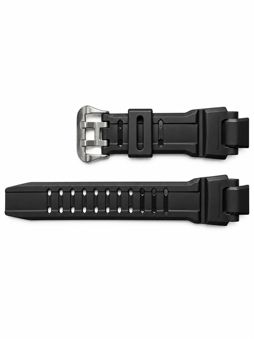 Genuine Casio replacement watch strap for GA-1000-2A, blue colour, part number 10435443