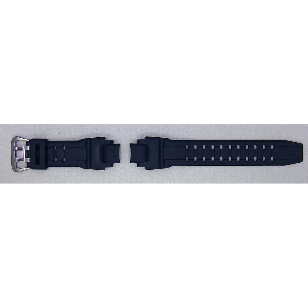 Genuine Casio replacement watch strap for GA-1000-2A, blue colour, part number 10435443