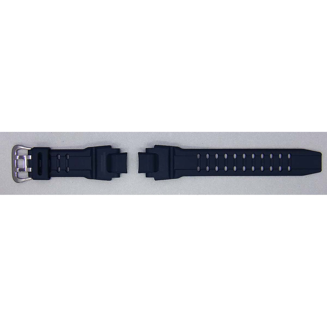 Genuine Casio replacement watch strap for GA-1000-2A, blue colour, part number 10435443