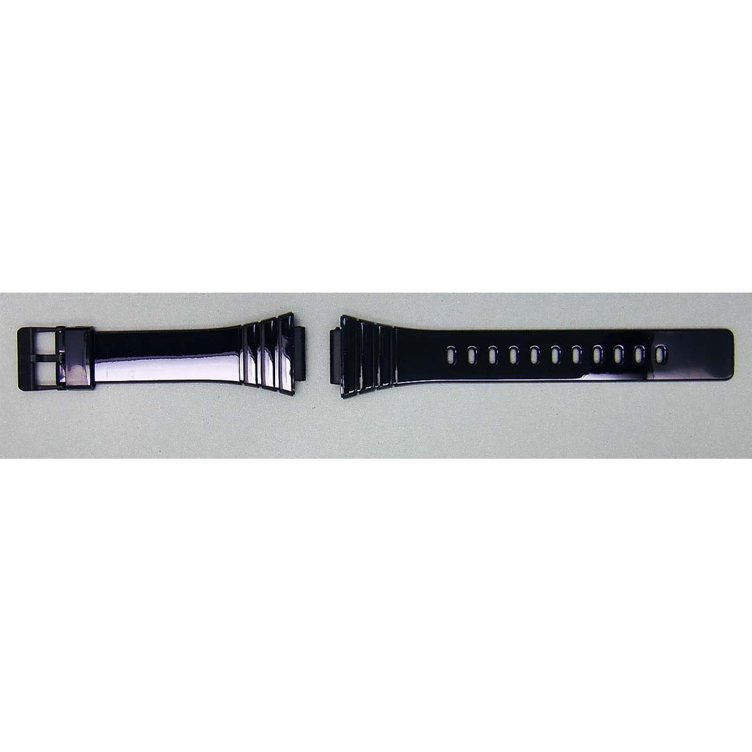 Genuine Casio replacement watch strap for W-215H-1AV, part number 10435844