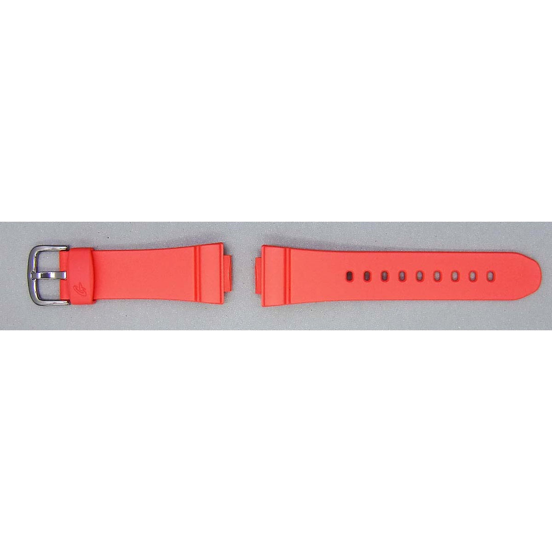 Genuine Casio replacement watch strap for BG-6903-4, red colour, part number 10437761