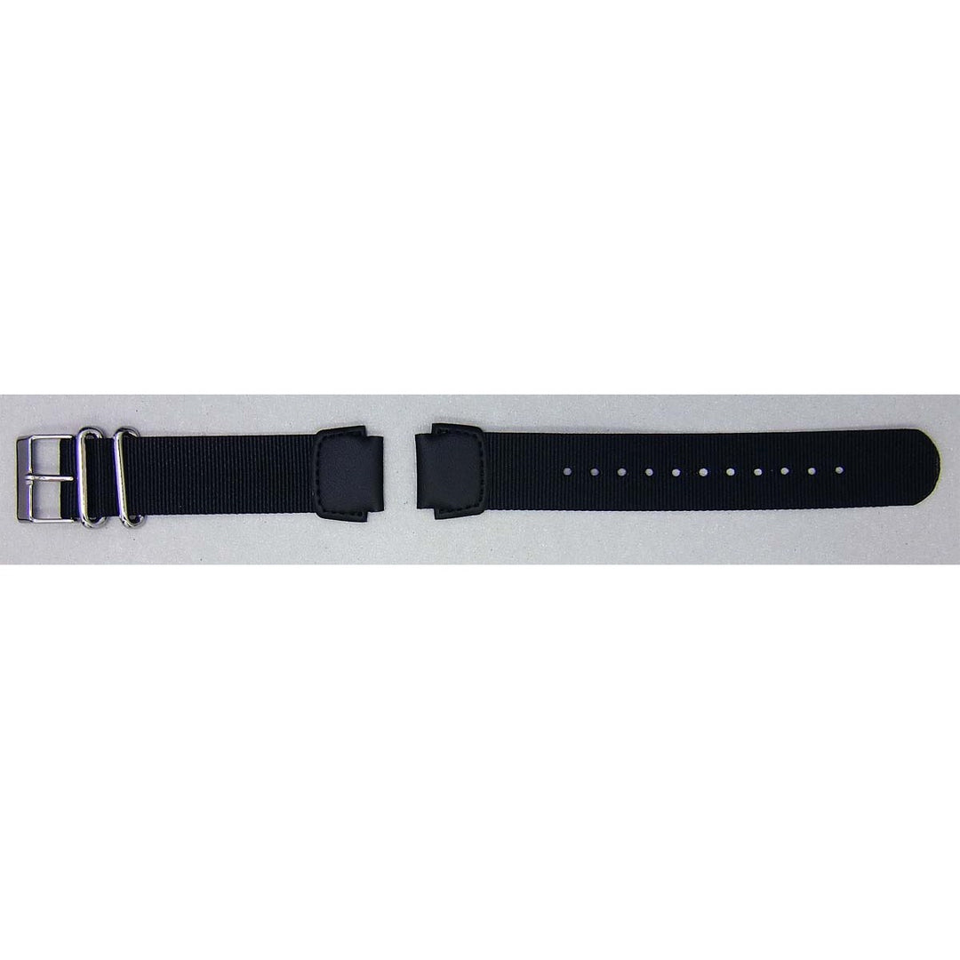 Genuine Casio replacement watch strap for MRW-200HB-1BV, AE-1200WHB-1BV, black colour, part number 10438123