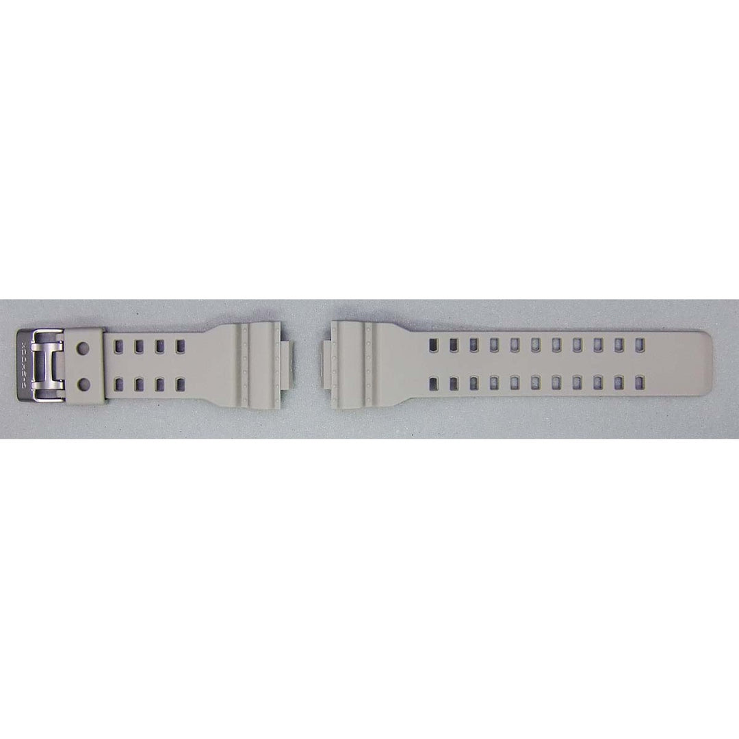 Genuine Casio replacement watch strap for GA-100SD-8A, grey colour, part number 10443549