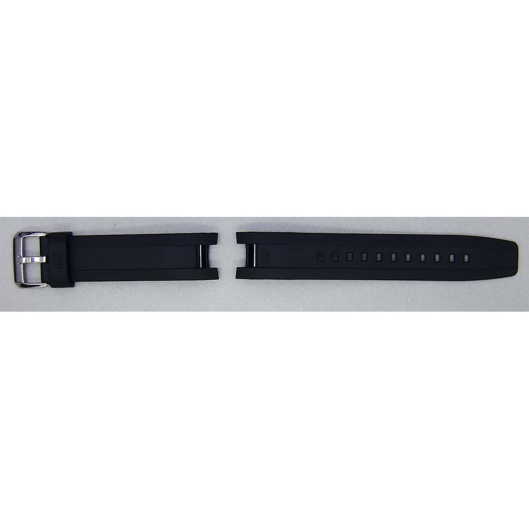 Genuine Casio replacement watch strap for EQW-A1200RP-1A, black colour, part number 10446278