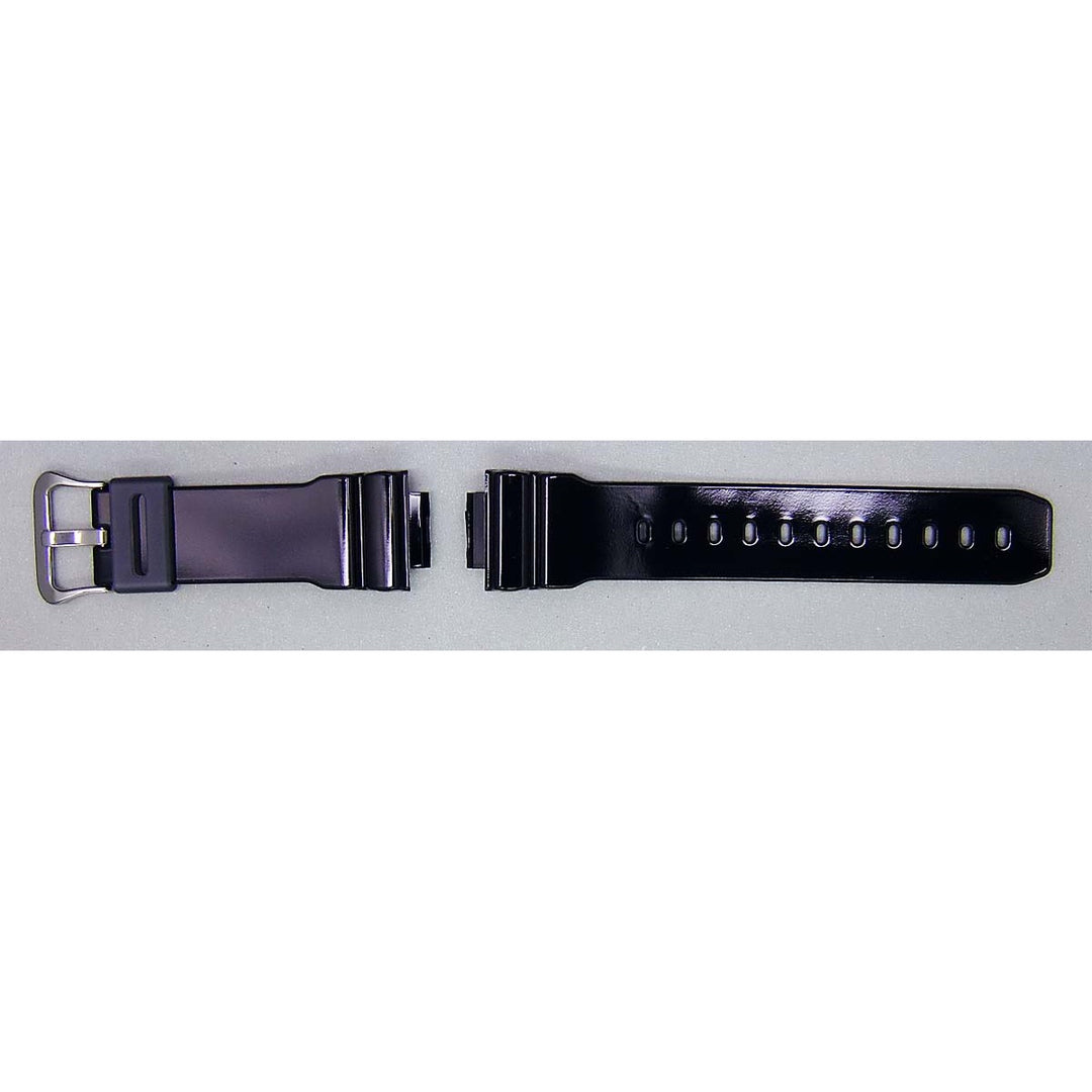 Genuine Casio replacement watch strap for DW-6900SC-8, black colour, part number 10449041