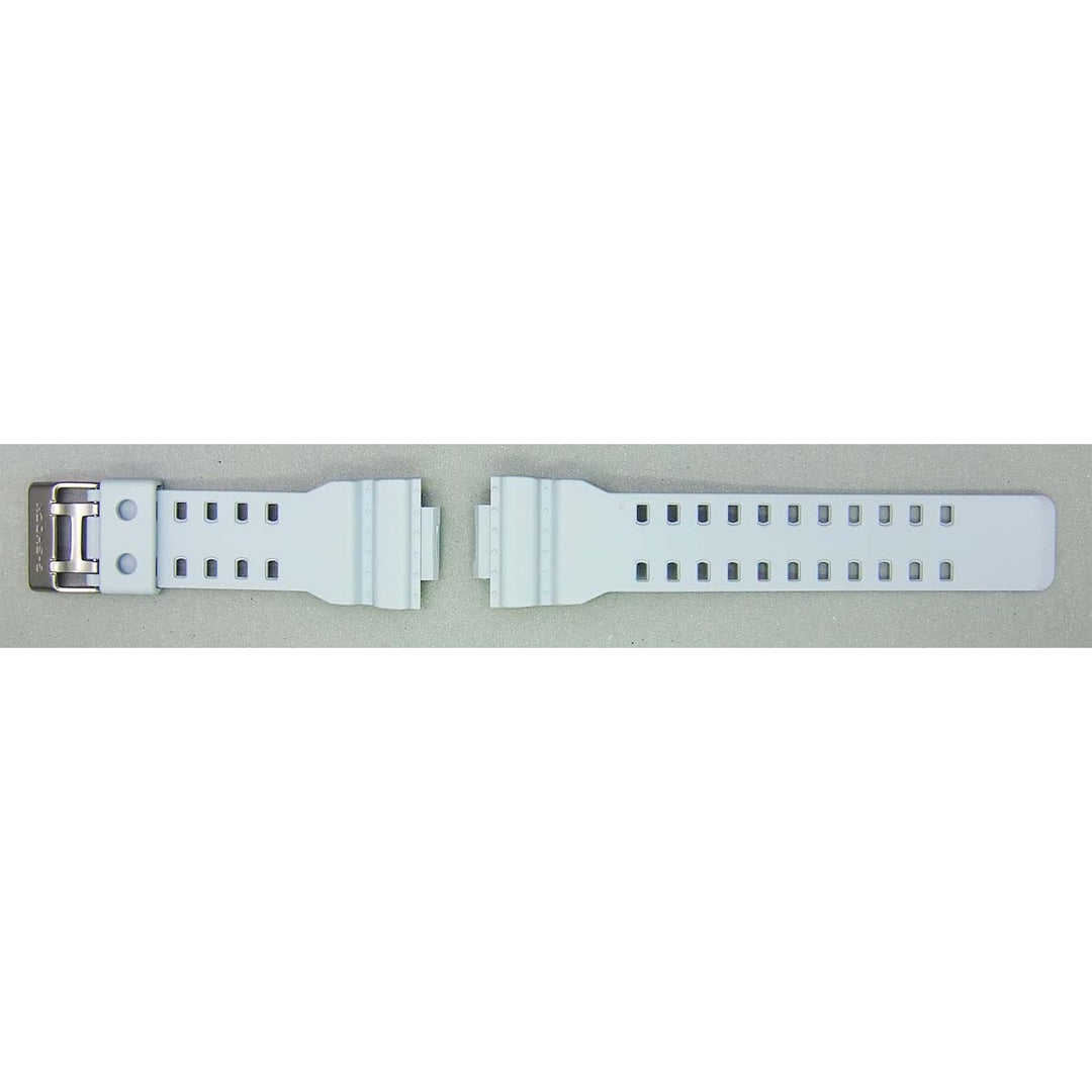 Genuine Casio replacement watch strap for GA-100LG-8A, grey colour, part number 10457919