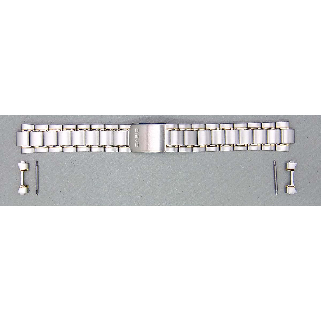 Genuine Casio replacement watch strap for MTP-1381G-1AV, part number 10460044