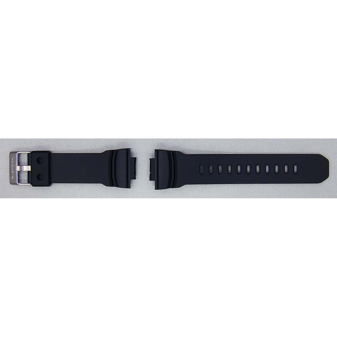 Genuine Casio replacement watch strap for GAC-110-1A, GA-310-1A, black colour, part number 10461670