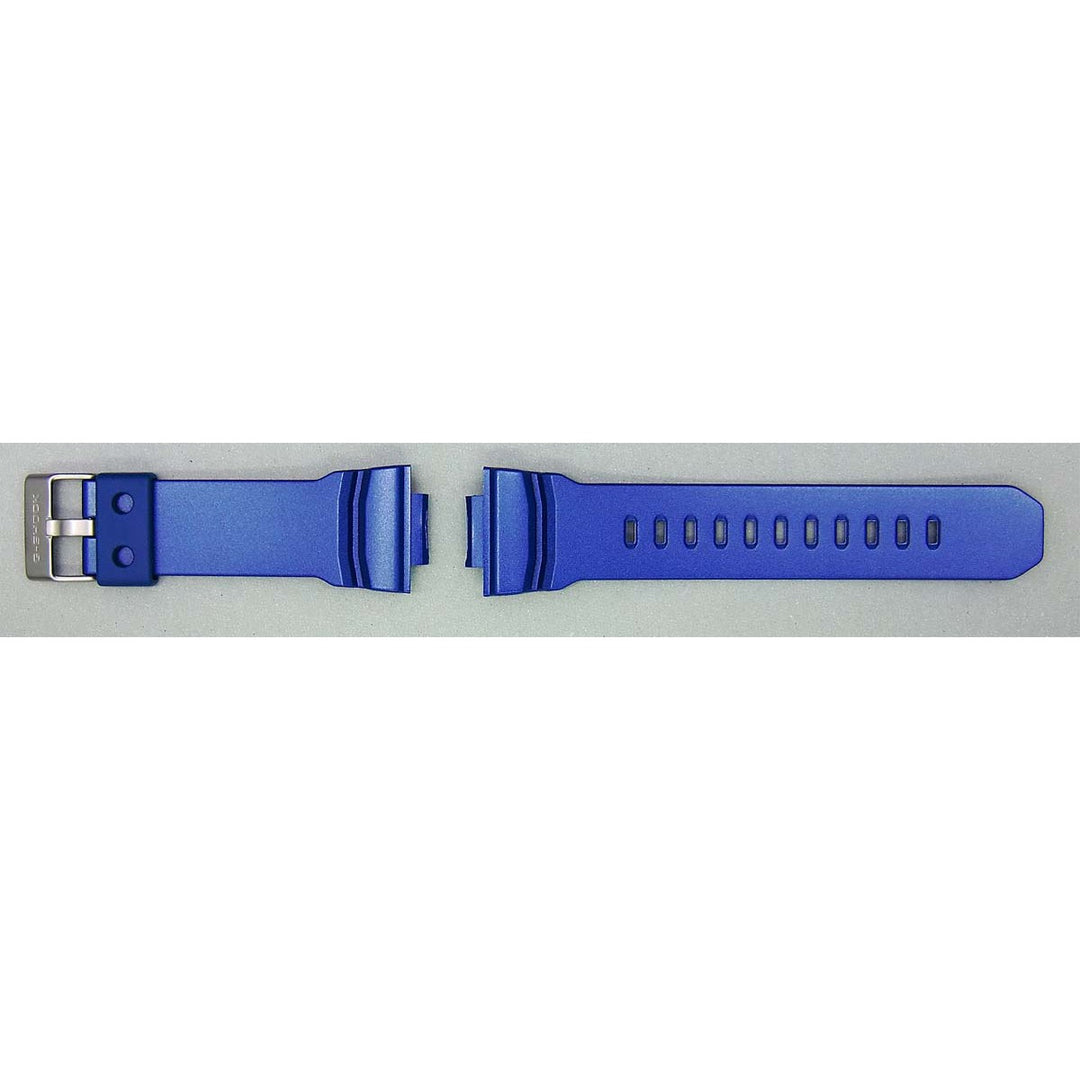 Genuine Casio replacement watch strap for GA-310-2A, blue colour, part number 10462627