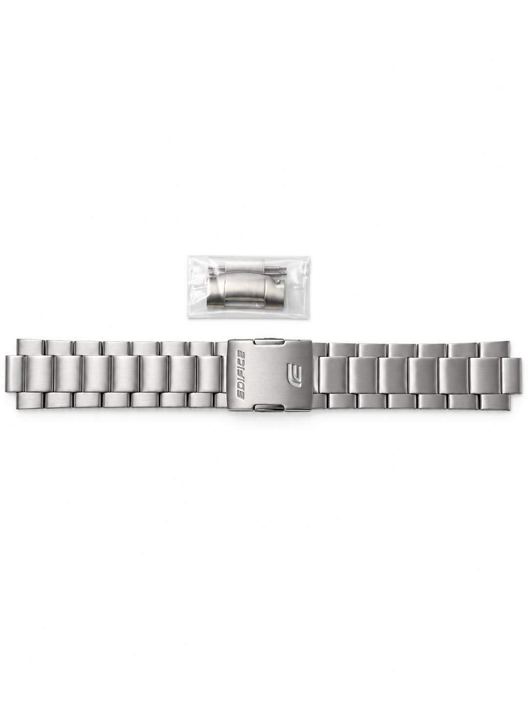 Genuine Casio replacement watch strap for ERA-300RB-1A, ERA-300DB-1AV, ERA-300DB-1A2V, silver colour, part number 10466383