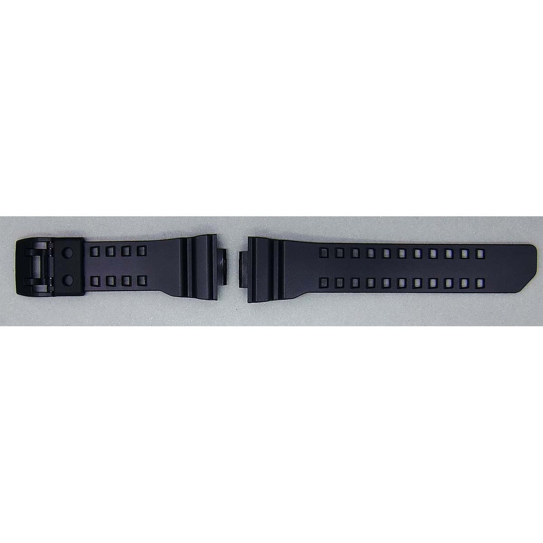 Genuine Casio replacement watch strap for GA-400GB-1A9, GA-400GB-1A4, GA-400GB-1A, GA-400-1B, GA-400-1A, black colour, part number 10477026