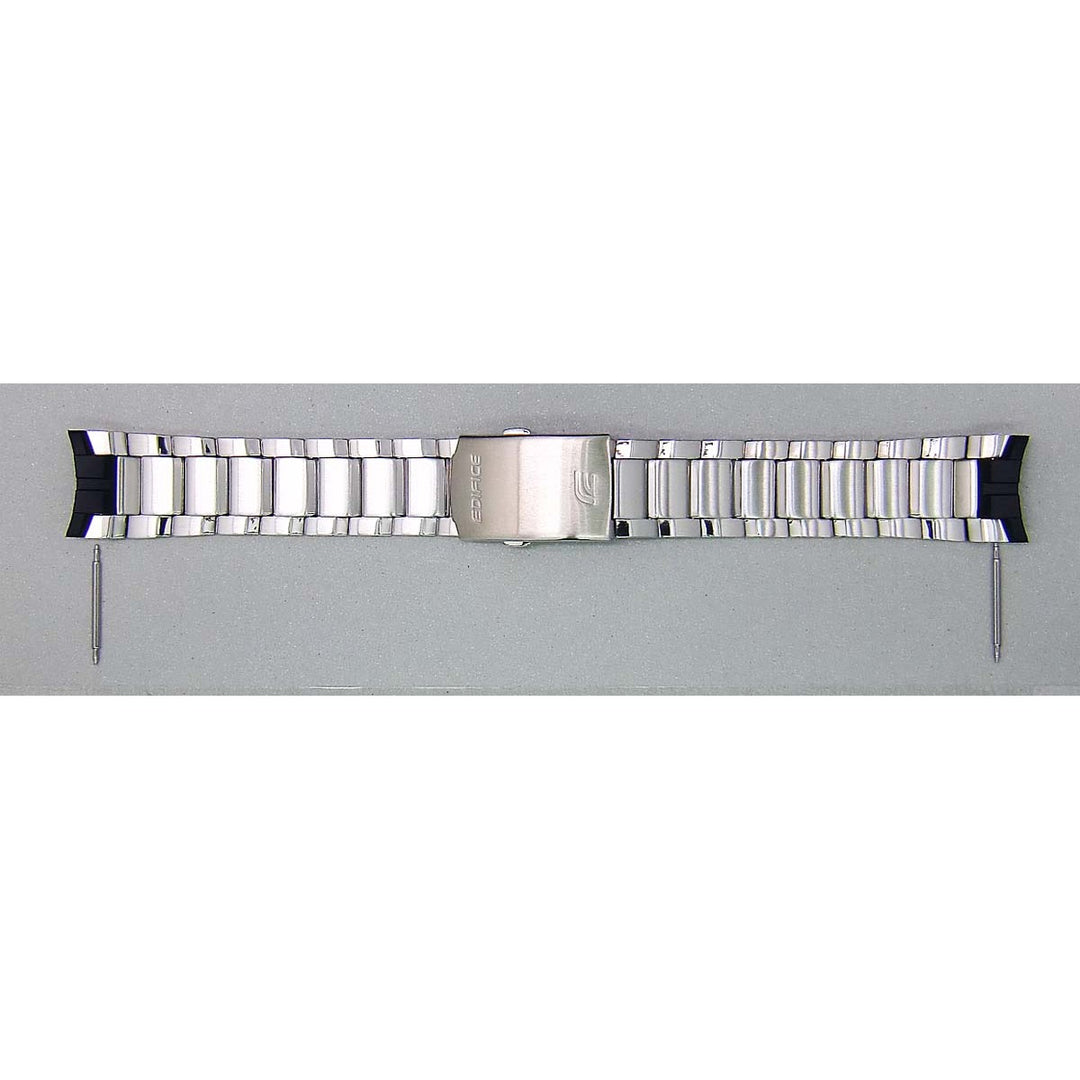 Genuine Casio replacement watch strap for ERA-201D-1AV, silver colour, part number 10477984
