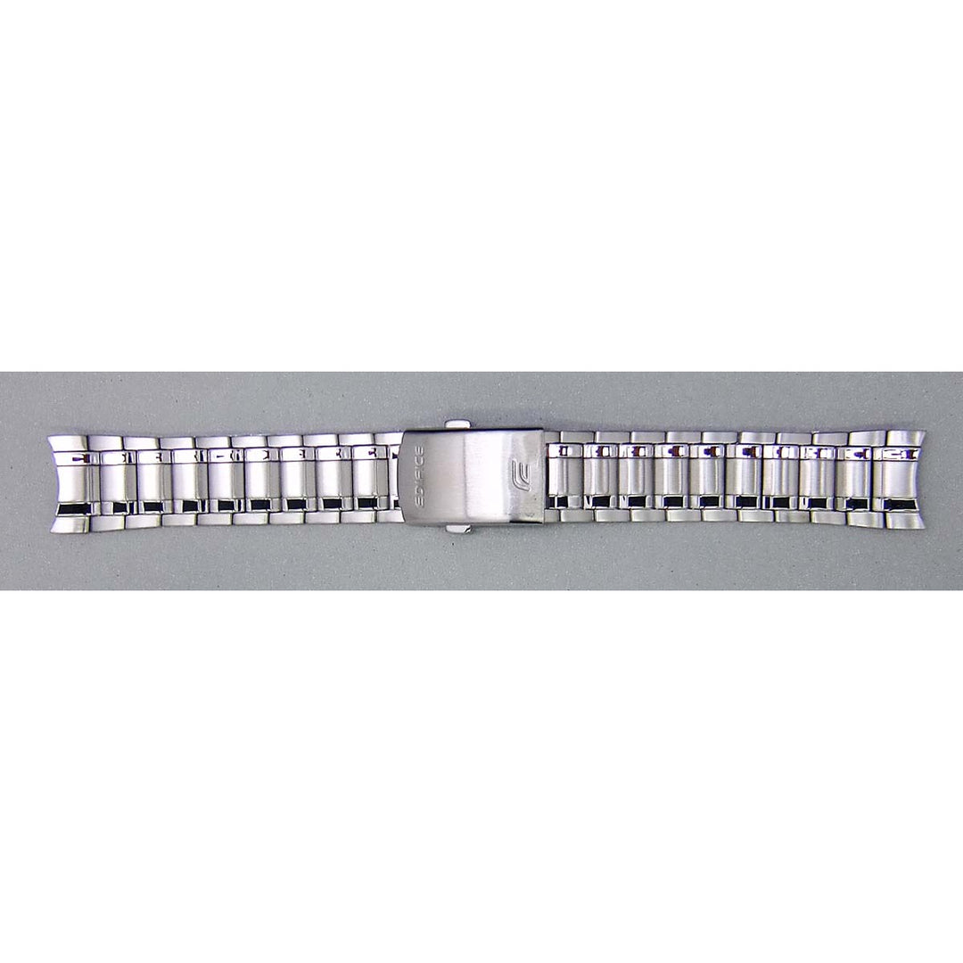 Genuine Casio replacement watch strap for EQW-A1400DB-1A, EQW-A1400D-7A, silver colour, part number 10480158