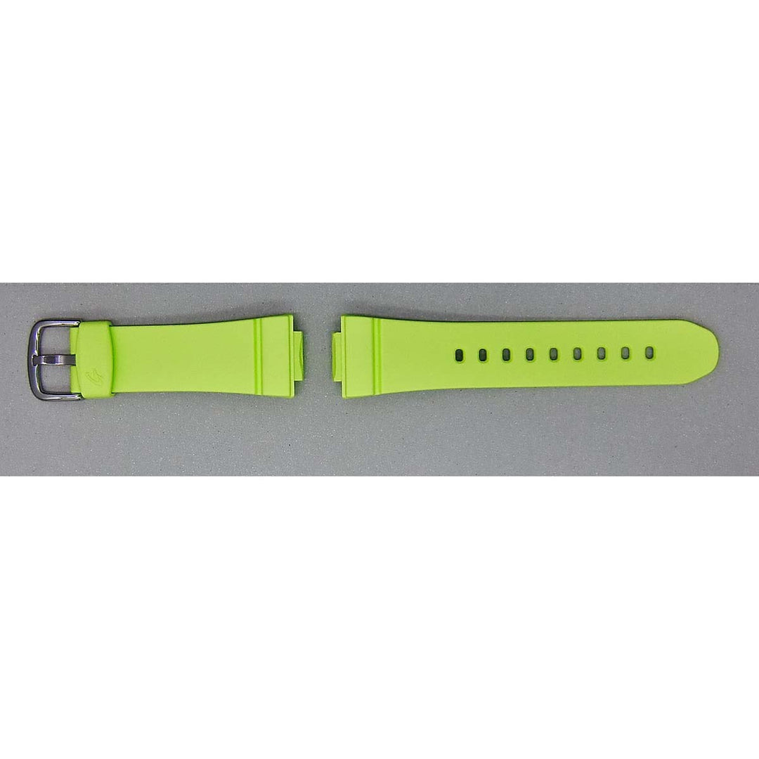 Genuine Casio replacement watch strap for BG-6903-3, green colour, part number 10493557