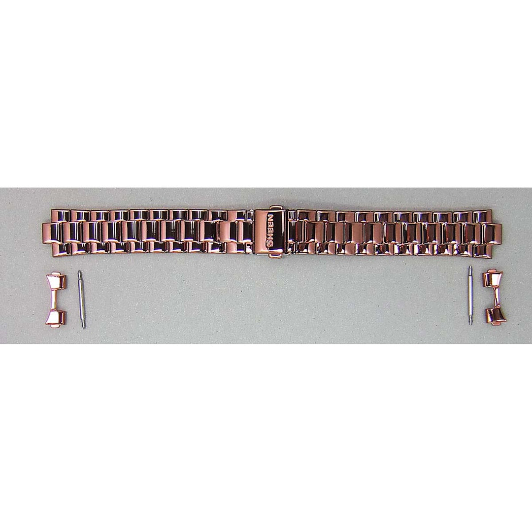 Genuine Casio replacement watch strap for SHE-3806BR-5A, part number 10498840