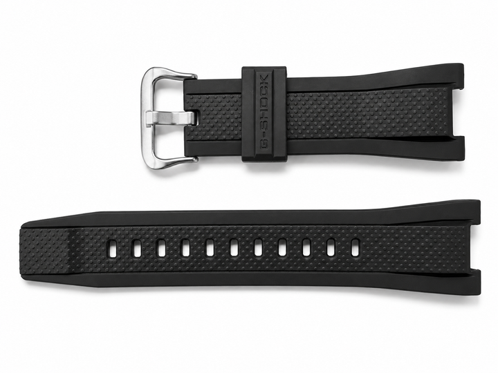 Genuine Casio replacement watch strap for GST-210B, GST-400G, GST-410, GST-S100G, GST-S110, GST-W100G, GST-W110, black colour, part number 10502763-1