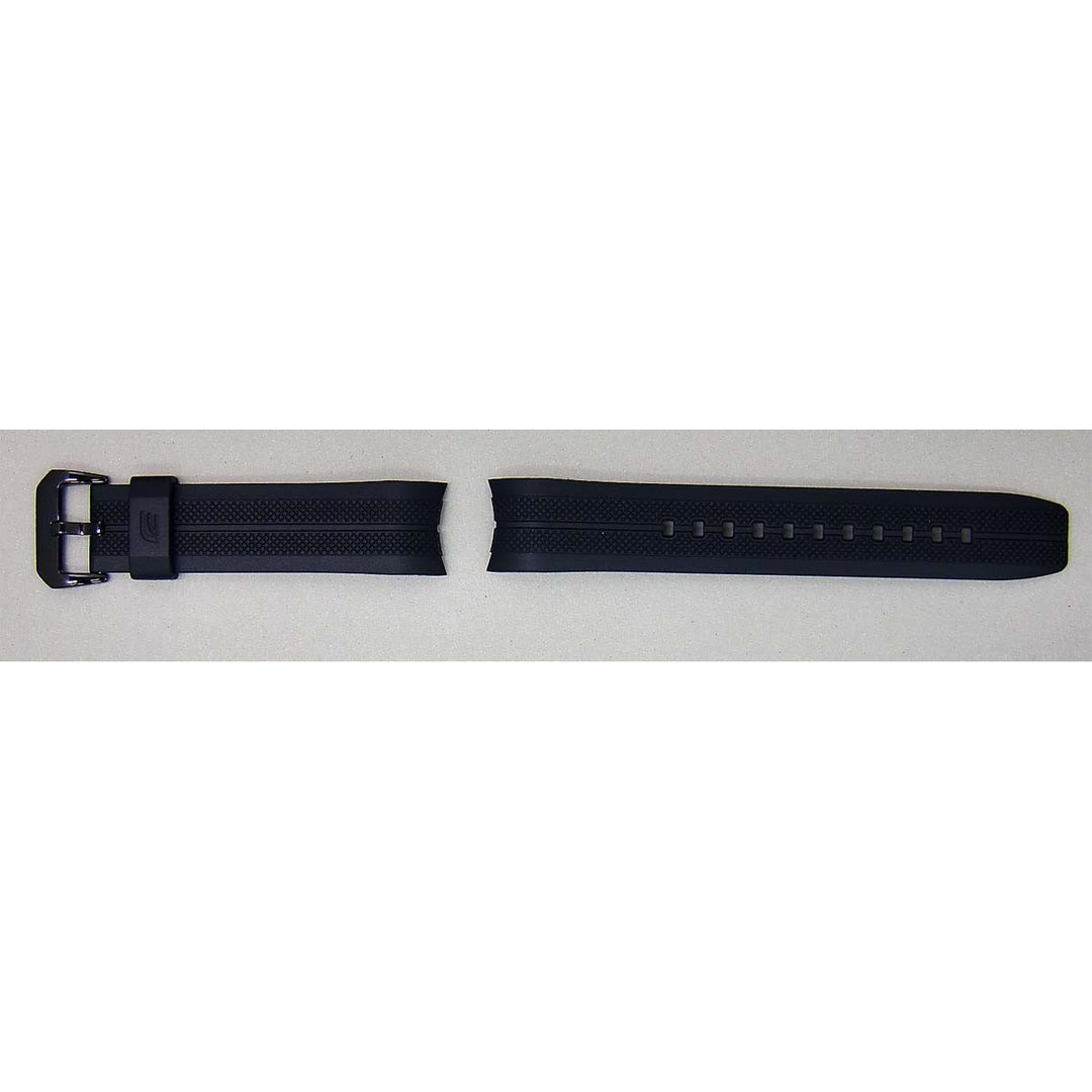 Genuine Casio replacement watch strap for EFR-549RBP-2A, black colour, part number 10506315