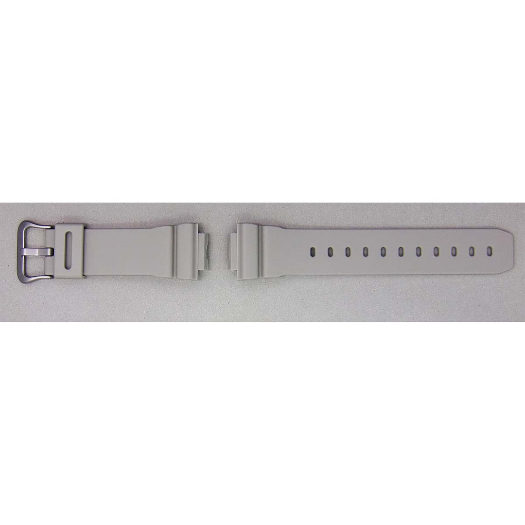 Genuine Casio replacement watch strap for DW-5600M-8, grey colour, part number 10512615