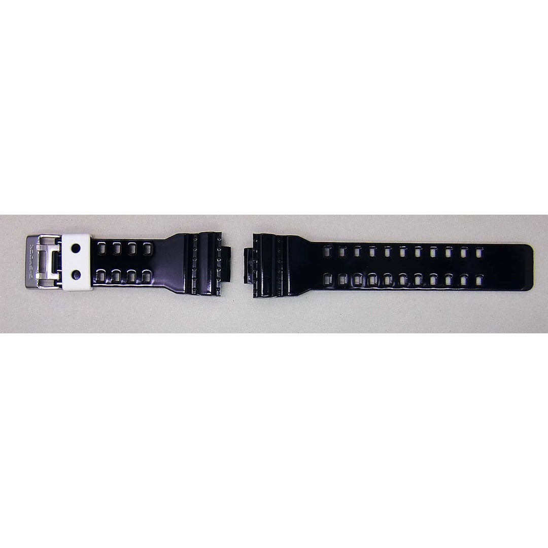 Genuine Casio replacement watch strap for GA-110RD-4A, black colour, part number 10514391