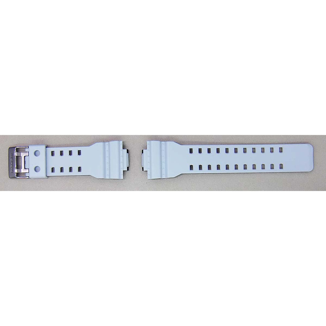 Genuine Casio replacement watch strap for GA-100L-7A, white colour, part number 10527469