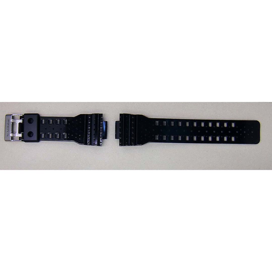 Genuine Casio replacement watch strap for GA-110LPA-1A, black colour, part number 10529052